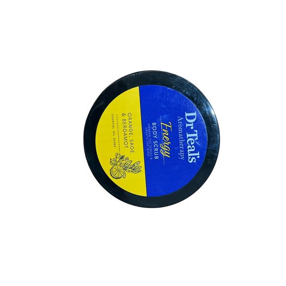 Dr Teal's Aromatherapy Energy Body Scrub with Orange, Sage & Bergamot, 16 fl oz - Picture 7 of 9